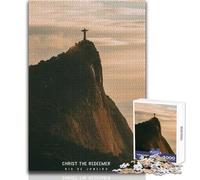 Puzzle da 1000 pezzi per adulti, modello Cristo Redentore, gioco stimolante, giocattoli, modello, montaggio, regalo di compleanno, dimensioni 38x26cm