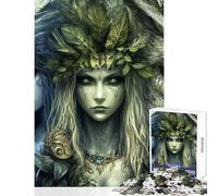 Puzzle da 1000 pezzi per adulti modello "Le Tre Sorelle della Natura" divertente gioco di assemblaggio decorazione da parete ideale come regalo (38x52cm)