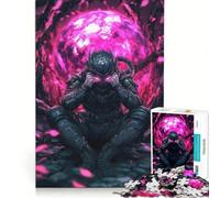 Puzzle da 1000 pezzi per adulti, mondo fantasy dei samurai giapponesi, gioco educativo, decorazione per la casa, collezione d'artista, belle arti 50x75cm