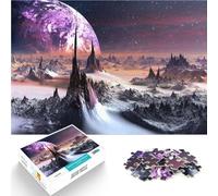 Puzzle da 1000 pezzi per adulti Mondo lontano Giocattolo educativo intellettuale decomprimente Decorazioni e regali unici per la casa 75x50cm