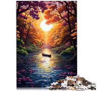 Puzzle da 1000 pezzi per adulti mondo meraviglioso per puzzle, con pezzi di forme casuali, completamente incastrabili, adatto per ragazzi e ragazzi dai 14 anni in su, 26 x 38 cm