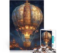 Puzzle da 1000 pezzi per adulti Mongolfiera Giocattoli che creano dipendenza e sfidano l'intelligenza del cervello Opera d'arte 38x26cm
