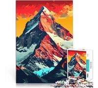 Puzzle da 1000 pezzi per adulti Montagne della Mente Espressione Pop Art Giocattoli da gioco è ideale come regalo per tutta la famiglia 50x70cm