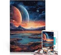 Puzzle da 1000 pezzi per adulti Montagne e pianeti Antistress Vacanza in patria Uccidere il tempo Regalo di compleanno, regali, arte murale 70x100cm