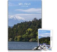 Puzzle da 1000 pezzi per adulti Monte Fuji, serata di divertimento e giochi in famiglia, ma anche un'opera d'arte divertente e umoristica, formato regalo 38x26cm