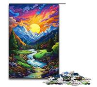 Puzzle da 1000 pezzi per adulti Monti Balcani puzzle in legno per adulti e bambini strumento antistress 1000 pezzi (75x50 cm)