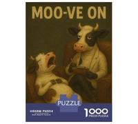 Puzzle Da 1000 Pezzi Per Adulti Moo-ve On Therapy Puzzle Gioco Rompicapo Decorazione Per La Casa Regali Unici Per Compleanno E Natale 38x26cm/1000pcs