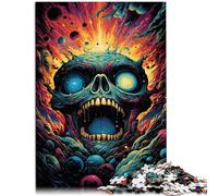 Puzzle da 1000 pezzi per adulti, mostri cosmici, regalo per aiutare il cervello ad allenare i giocattoli che creano dipendenza per promuovere la pazienza, 50 x 70 cm