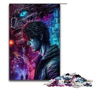 Puzzle da 1000 pezzi per adulti Mostro Invasion Game ideale come regalo per tutta la famiglia 75x50 cm.