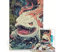 Puzzle da 1000 pezzi per adulti "Mostro nella foresta profonda" gioco educativo analisi e logica regalo per donne 50x75cm