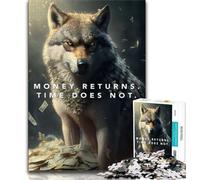 Puzzle da 1000 pezzi per adulti, motivazione, restituzione del denaro, 1000 pezzi per adolescenti, ideali come regali per tutta la famiglia dai 14 anni in su (dimensioni 75x50cm)