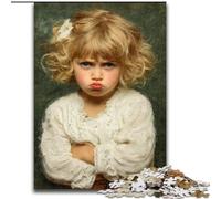 Puzzle da 1000 pezzi per adulti, motivo: bambino arrabbiato, regalo di Natale, ideale per ufficio, camera da letto e soggiorno (dimensioni 50x75cm)