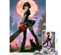 Puzzle da 1000 pezzi per adulti motivo: cimiteri angelo custode giocattoli antistress ottimo regalo per i giochi gioco pratico impegnativo da completare dimensioni: 50x75cm