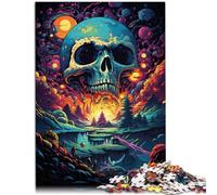 Puzzle da 1000 pezzi per adulti, motivo: Demone infernale, 26 x 38 cm, rafforza l'amore tra coppie per adolescenti dai 14 anni in su