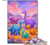 Puzzle da 1000 pezzi per adulti, motivo dinosauro, puzzle da 1000 pezzi per adulti, per donne, regali per uomini (dimensioni 26x38cm)
