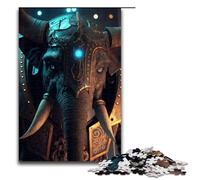 Puzzle da 1000 pezzi per adulti motivo elefante del futuro puzzle per famiglie gioco di famiglia antistress sfida difficile 75x50 cm