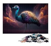Puzzle da 1000 pezzi per adulti motivo: Emu idea regalo di compleanno decorazione da parete (dimensioni 75x50 cm)