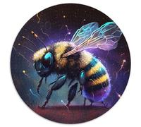 Puzzle da 1000 pezzi per adulti, motivo: Fantasy Bee, rompicapo rotondo da 1000 pezzi per adulti, ideale come decorazione per la casa, regalo perfetto per le feste (67,5x67,5cm)