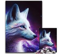 Puzzle da 1000 pezzi per adulti, motivo: Fantasy Fox, puzzle impossibili per adulti, perfetto per la casa o l'ufficio, ideale come regalo di Natale, 26X38CM/10,23x14,96 pollici.