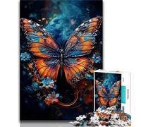 Puzzle da 1000 pezzi per adulti motivo: farfalla da sogno per adulti e adolescenti con carboncino per trascorrere il tempo libero e decorare la casa 38x26cm.