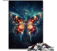 Puzzle da 1000 pezzi per adulti, motivo: farfalla galattica, realizzato in cartone, con gioco interattivo per famiglie, tutte le età 1000 pezzi(26x38cm)