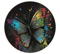 Puzzle da 1000 pezzi per adulti, motivo: farfalle, da dipingere, giocattoli, regalo educativo, intellettuale, rilassante, divertente, gioco per famiglie (67,5x67,5cm)