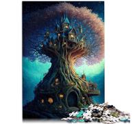Puzzle da 1000 pezzi, per adulti, motivo fiabe, aiuta il cervello ad allenare i giocattoli avvincenti per promuovere la pazienza, 26 x 38 cm