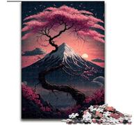 Puzzle da 1000 pezzi per adulti, motivo: fiori di ciliegio giapponesi, dimensioni del puzzle 26x38cm, gioco rompicapo per la casa, per adolescenti e per l'interazione familiare.
