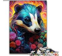 Puzzle da 1000 pezzi per adulti,motivo: fiori di tasso di miele,puzzle impegnativi,regalo di Natale per adolescenti,riduzione dello stress, fantastico per la famiglia (26x38cm)