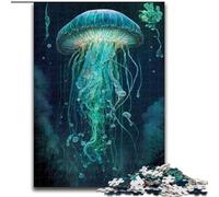Puzzle da 1000 pezzi per adulti, motivo: meduse, regno mitico, dimensioni: 50x75cm, rompicapo e decorazione per la casa, regalo perfetto per le feste.