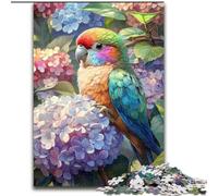 Puzzle da 1000 pezzi per adulti, motivo pappagallo, puzzle da 1000 pezzi per l'interazione familiare e un regalo divertente, design astratto vibrante (dimensioni 26x38cm)