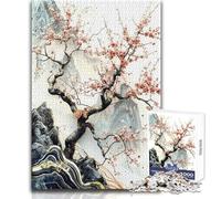 Puzzle da 1000 pezzi per adulti, motivo: Sakura dorato di lusso, ma divertente e umoristico, gioco educativo, regalo per donne e uomini (dimensioni 38x52cm)
