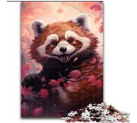 Puzzle da 1000 pezzi per adulti, motivo: Sakura e Panda Rosso, puzzle da 1000 pezzi per adulti, per divertirsi in famiglia, perfetti per le vacanze e le serate di gioco interattive