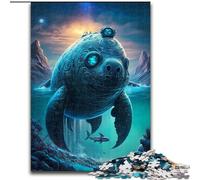 Puzzle da 1000 pezzi per adulti, motivo: Sigillo da sogno, in legno, perfetto come decorazione fai da te o regalo di compleanno, 50x75cm per compleanni, feste e occasioni speciali