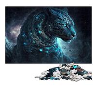Puzzle da 1000 pezzi per adulti motivo Tigre Celeste per famiglie per divertirsi a casa come regalo di compleanno o come regalo di viaggio (dimensioni 38x26 cm)
