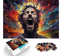 Puzzle da 1000 pezzi per adulti, motivo: vagabondo colorato, gioco stimolante, regali, 26 x 38 cm, rafforza l'amore tra le coppie per adolescenti dai 14 anni in su