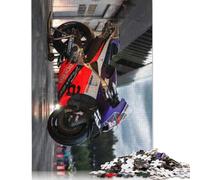 Puzzle da 1000 pezzi per adulti, moto Aprilia RS-GP, puzzle di carta, puzzle sostenibile per adulti | Giochi 38x26 cm/1000 pezzi