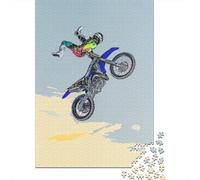Puzzle da 1000 pezzi per adulti Moto GP Racing Puzzle quadrati creativi per adulti, puzzle in legno Decorazione per la casa Puzzle 1000 pezzi (75x50 cm)