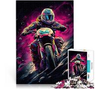 Puzzle da 1000 pezzi per adulti MotoGP giochi tutta la famiglia 50 x 75 cm decorazione da parete unica compleanno adolescente dai 14 anni in su