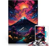 Puzzle da 1000 pezzi per adulti Mount Fuji giochi giocattolo regalo 26 x 38 cm ottimo regalo per tutta la famiglia per 14 anni
