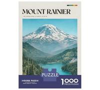 Puzzle Da 1000 Pezzi Per Adulti Mount Rainier National Park Puzzle Per Adolescenti Gioco Per Famiglie Migliora La Memoria Difficile E Stimolante 38x26cm/1000pcs
