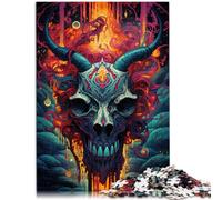 Puzzle da 1000 pezzi per adulti mucca gioco sofisticato Allenate il cervello con giocattoli che creano dipendenza per promuovere la pazienza degli adolescenti dai 14 anni in su, 26 x 38 cm