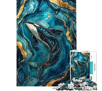 Puzzle da 1000 pezzi per adulti Mystic Currents Kintsugi Art Puzzles per adulti Antistress Giocattolo per le vacanze a casa Ammazza il tempo Aiuta ad allenare la mente (dimensioni 38x26cm)