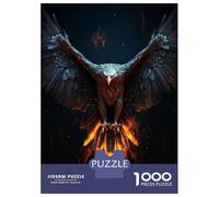 Puzzle Da 1000 Pezzi Per Adulti Mythical Phoenix Puzzle Per Adulti Gioco Rompicapo Vacanza A Casa Passatempo Interazione Genitore-figlio 38x26cm/1000pcs