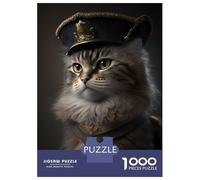 Puzzle Da 1000 Pezzi Per Adulti Napoleon Dress Cat Puzzle Gioco Rompicapo Regalo Per Donne Difficile E Stimolante 52x38cm/1000pcs
