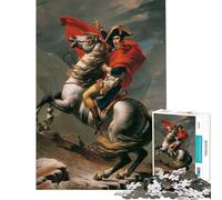 Puzzle da 1000 pezzi per adulti Napoleone attraversa le Alpi Gioco educativo e stimolante adatto a partire dai 14 anni Dimensioni 38x52cm