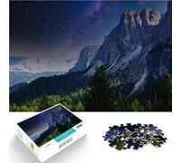 Puzzle da 1000 pezzi per adulti Natura Tirolo Alpi Montagna Allena il tuo cervello e le tue mani perché è ideale come regalo per tutta la famiglia 75x50cm