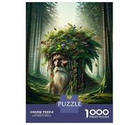 Puzzle Da 1000 Pezzi Per Adulti Nature's Guardian Forest Spirit Statue Puzzle Per Adolescenti Giochi Rilassanti Regali Per Donne Regali Per Amici E Familiari 70x50cm/1000pcs