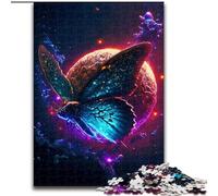 Puzzle da 1000 pezzi per adulti Nebulosa Cosmica Farfalla in legno un regalo perfetto per il divertimento in famiglia 50x75cm per un gioco interattivo per famiglie