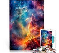 Puzzle da 1000 pezzi per adulti Nebulosa Infinita Giocattolo educativo intellettuale decomprimente Gioco educativo per compleanno e Natale 38x26cm